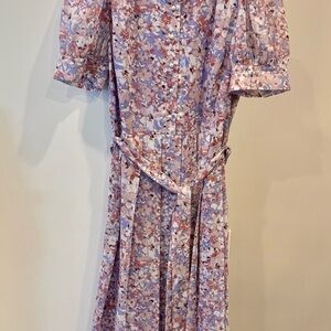 Chelsea28 Multicolor Floral Short Sleeve Dress